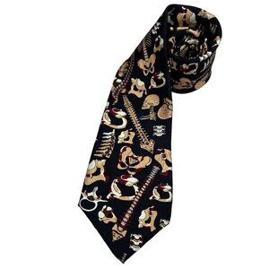 Anatomical Chart Co Silk Tie Black Bones Skeleton Human Anatomy Dr Chiropractor